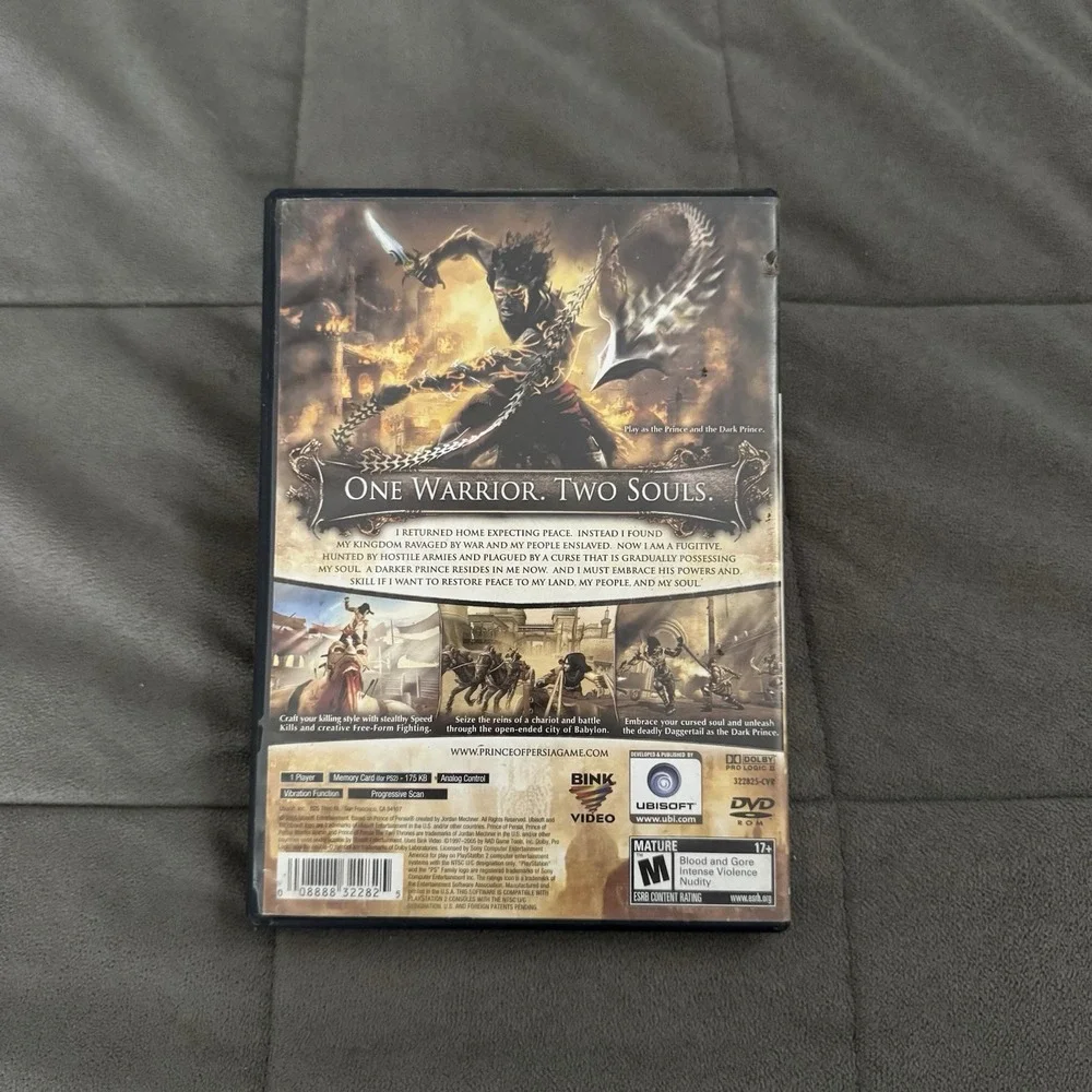 PS2 Prince of Persia The Sands of Time & The Two Thrones CIB PlayStation 2 Games